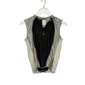 De Soto sleeveless 1/2 zip jersey - M